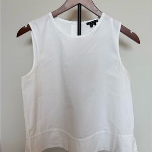 Theory White Tank Top